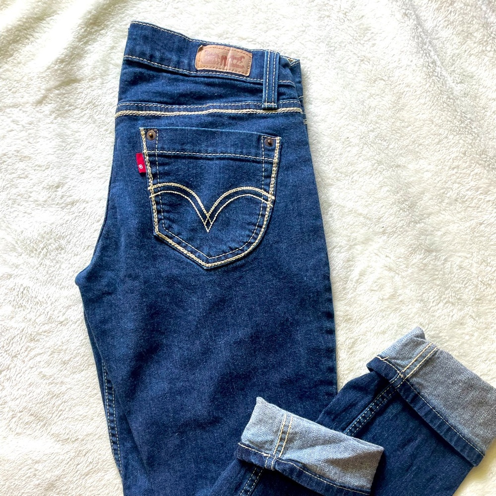 Levi’s 524 Superlow straight Capri size 5